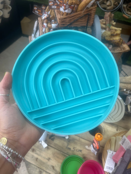 Silicone Rainbow Lick Mat