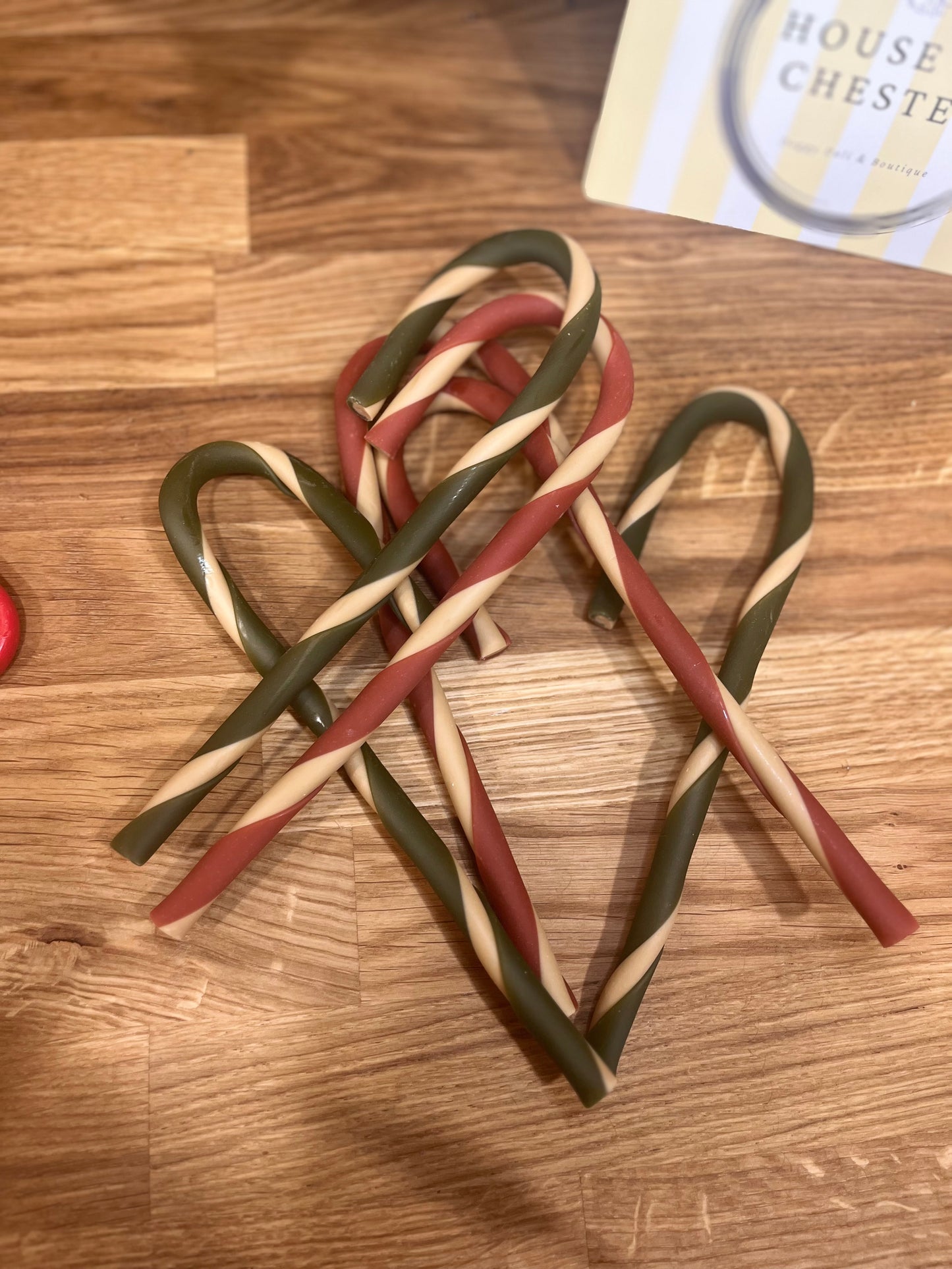 Festive Veggie Candy Cane